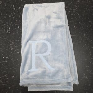 Baby Blue Stroller Blanket